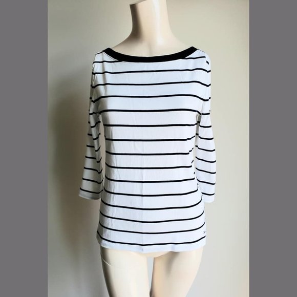 Tommy Hilfiger Nautical Striped Top - Picture 2 of 8